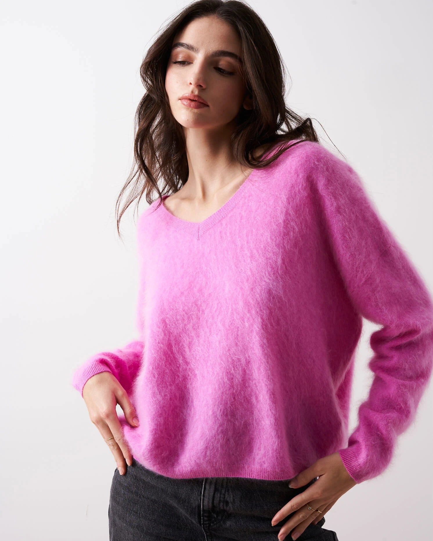 Absolut Cashmere Pull Soeli Cachemire Brossé