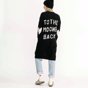 Kerri Rosenthal Poppy Cashmere Duster To the Moon And Back