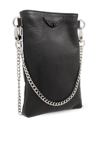 Zadig & Voltaire Rock Phone Pouch Cuir