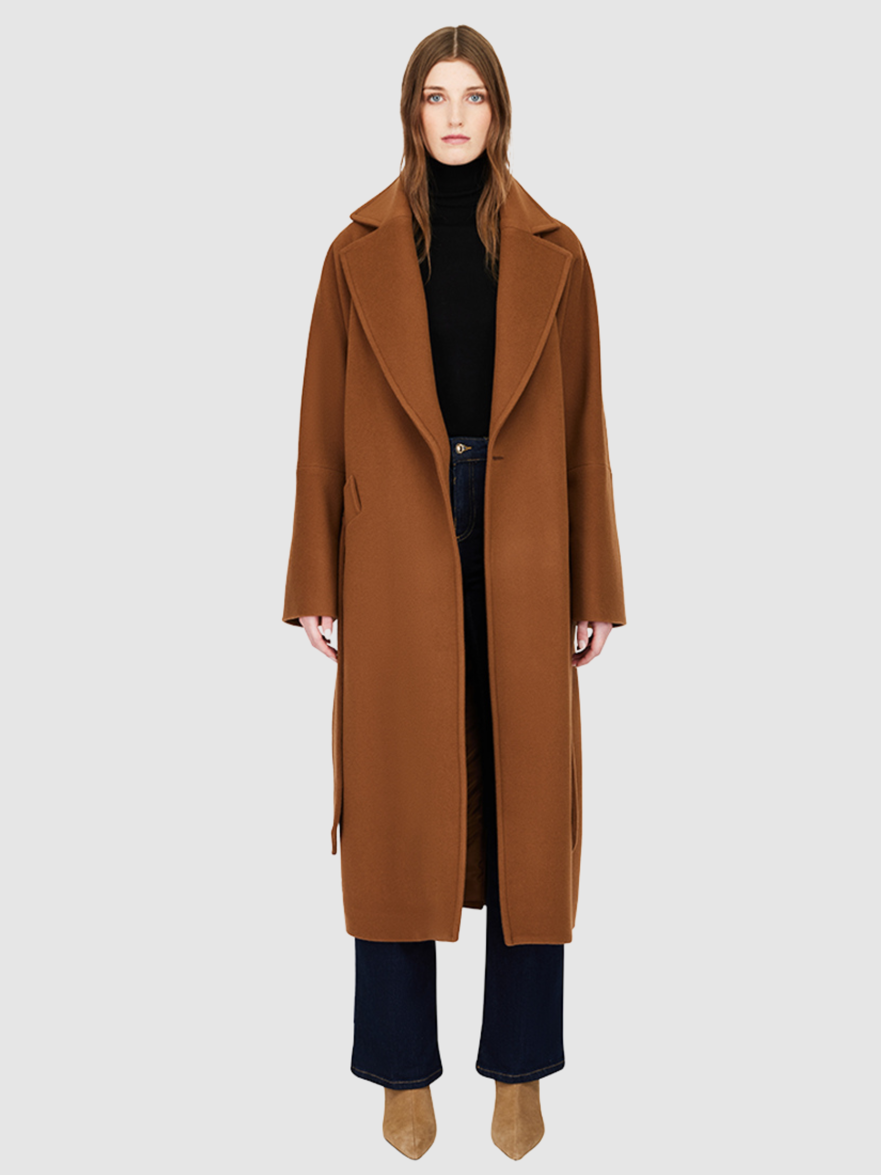 HiSO Audrey Wool Coat Olam Mousseline