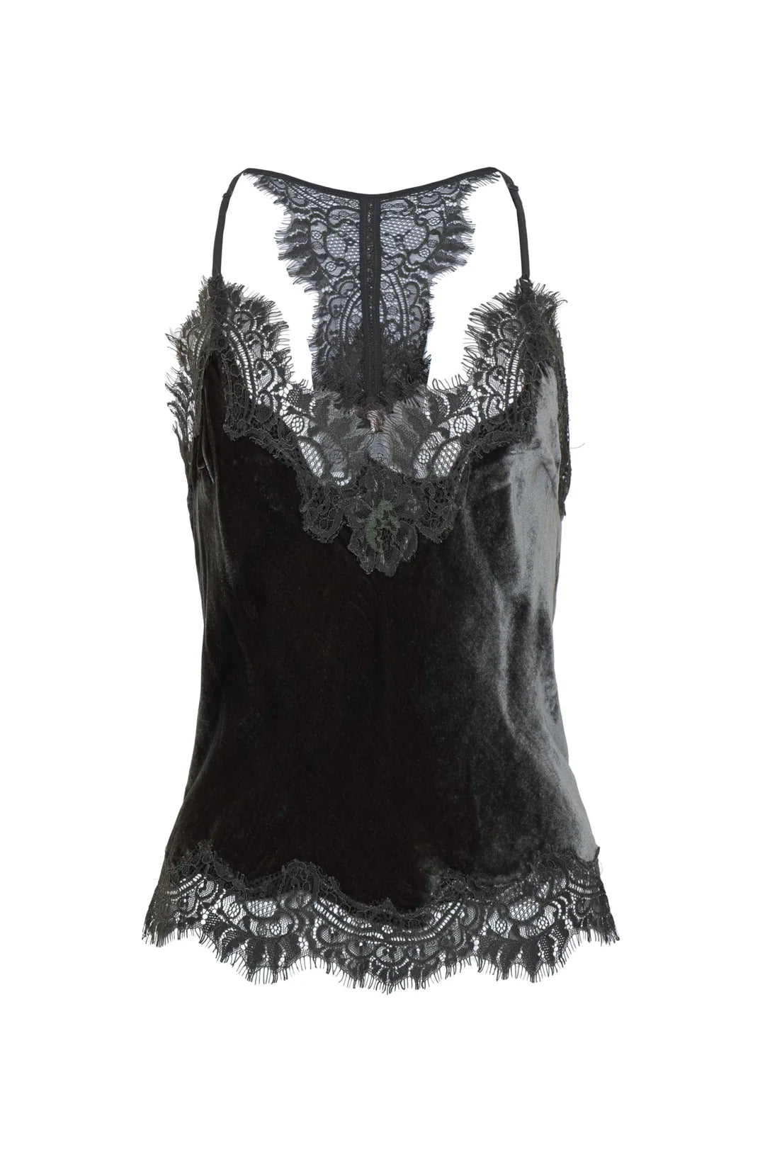 Gold Hawk Velvet Cami