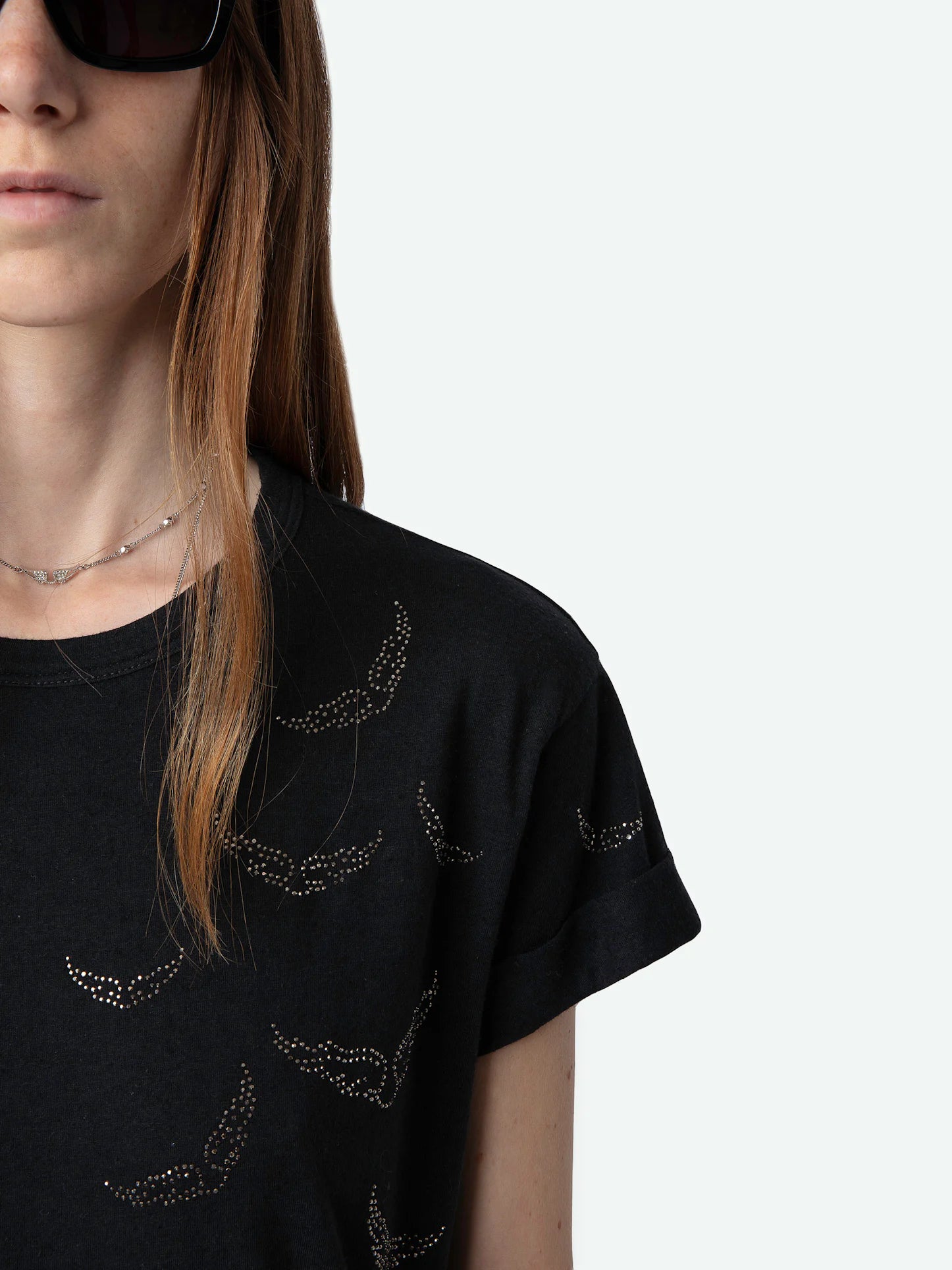 Zadig & Voltaire T-Shirt Anya Diamante Wings