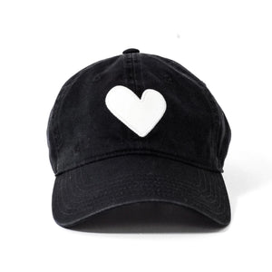 Kerri Rosenthal Baseball Hat Heart Patch