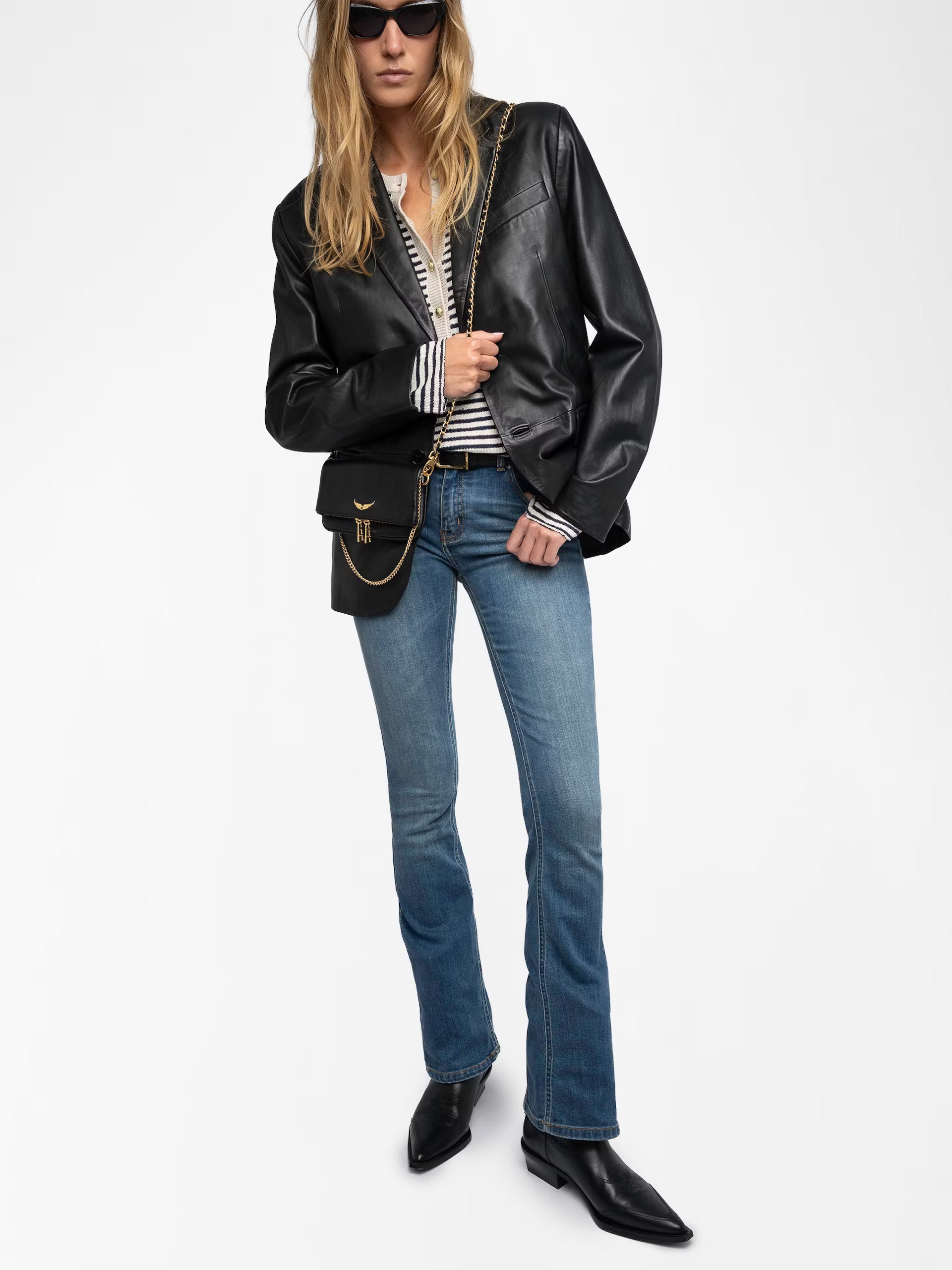 Zadig & Voltaire Nano Rock Clutch Bag