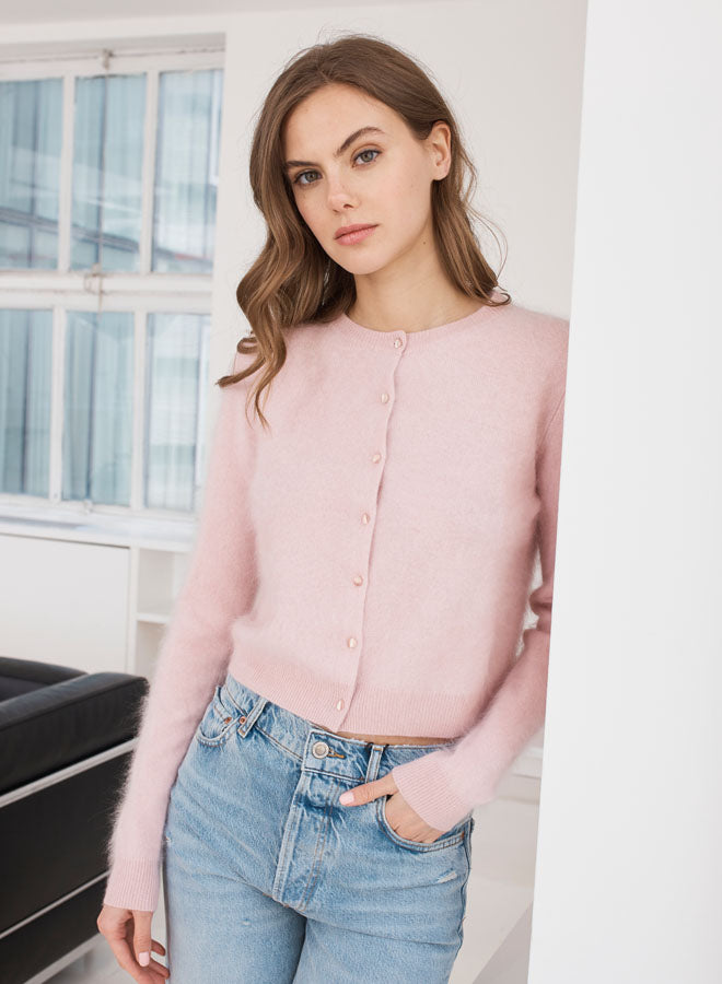 Autumn Cashmere Brushed Cashmere Cardigan