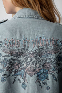 Zadig & Voltaire Kid Lin Skull Wings Jacket