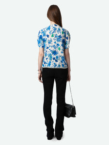 Zadig & Voltaire Blouse Tifiny Crepe Garden Flowers