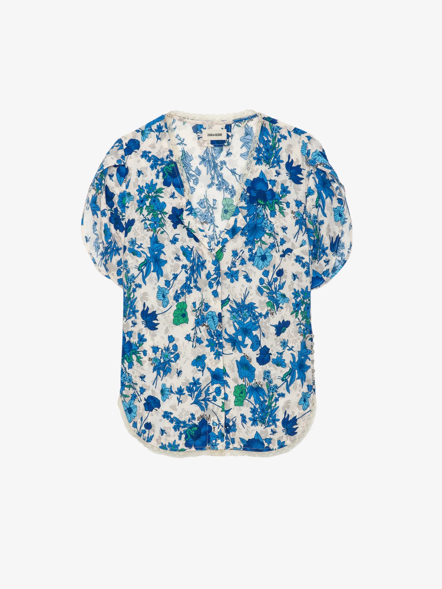 Zadig & Voltaire Blouse Tifiny Crepe Garden Flowers