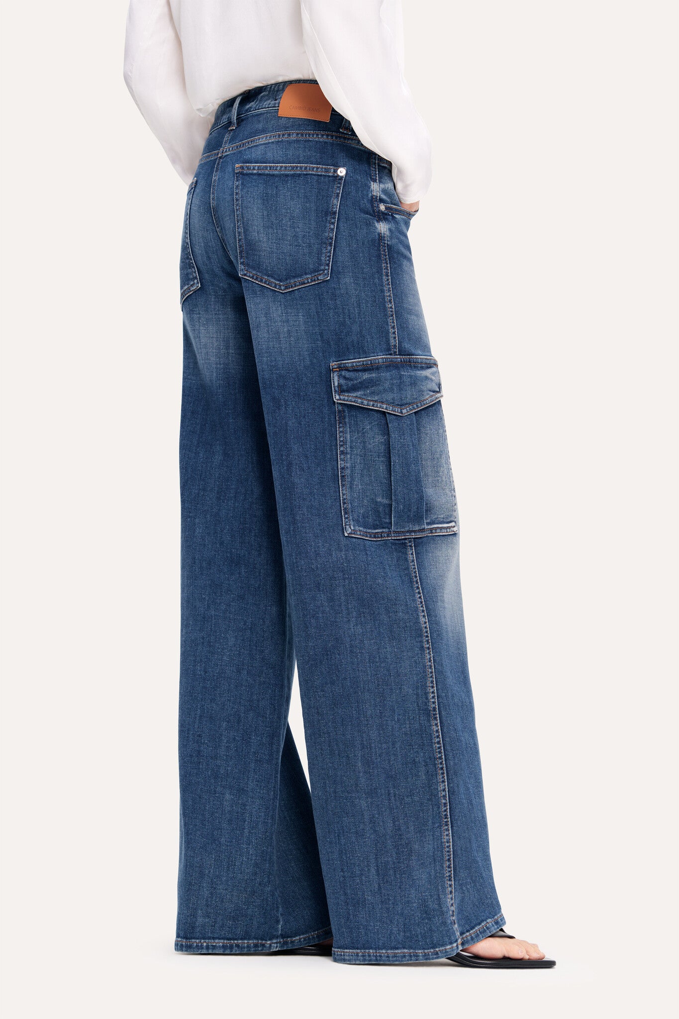 Cambio Aimee Cargo Jeans