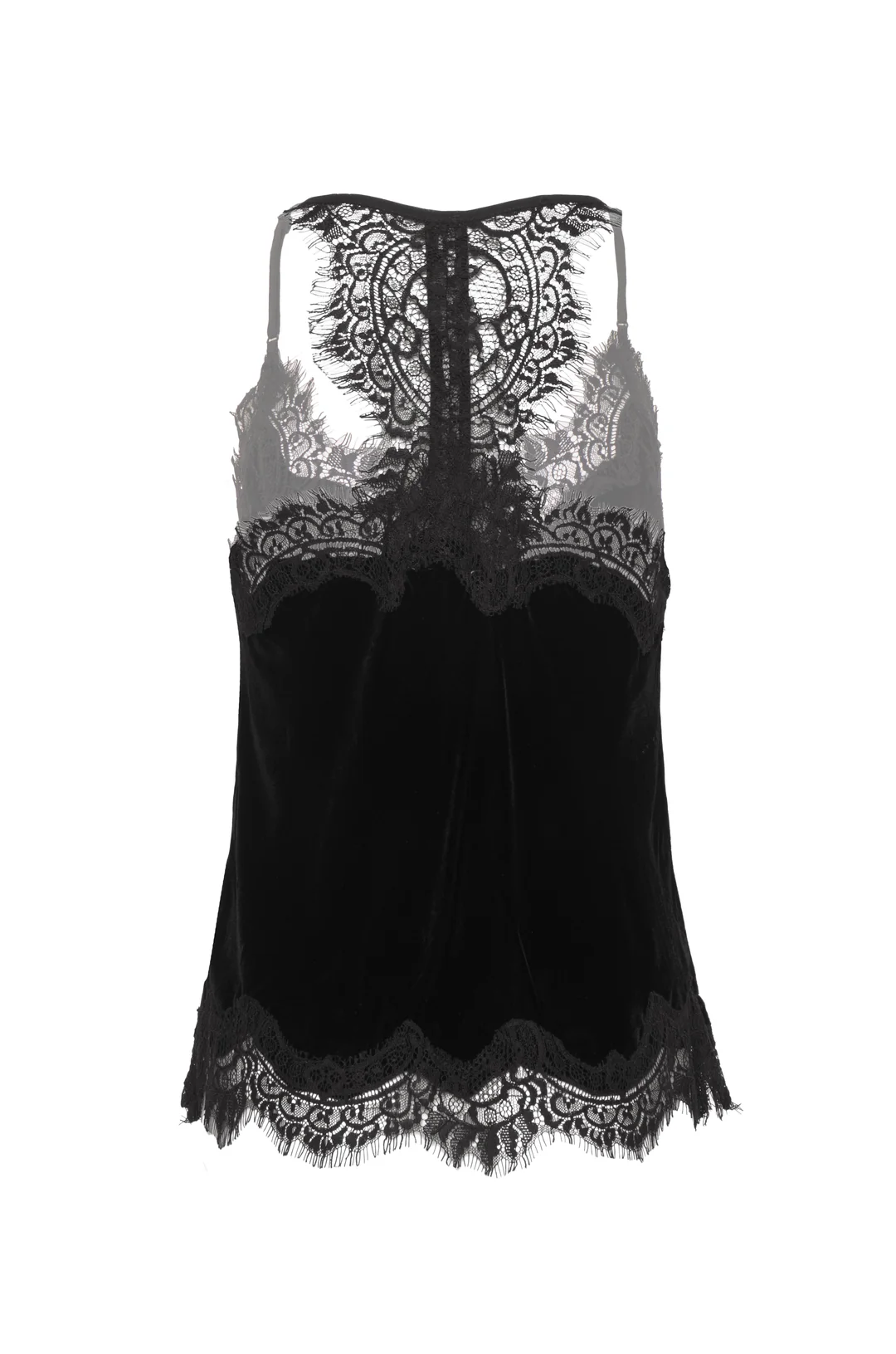 Gold Hawk Velvet Cami