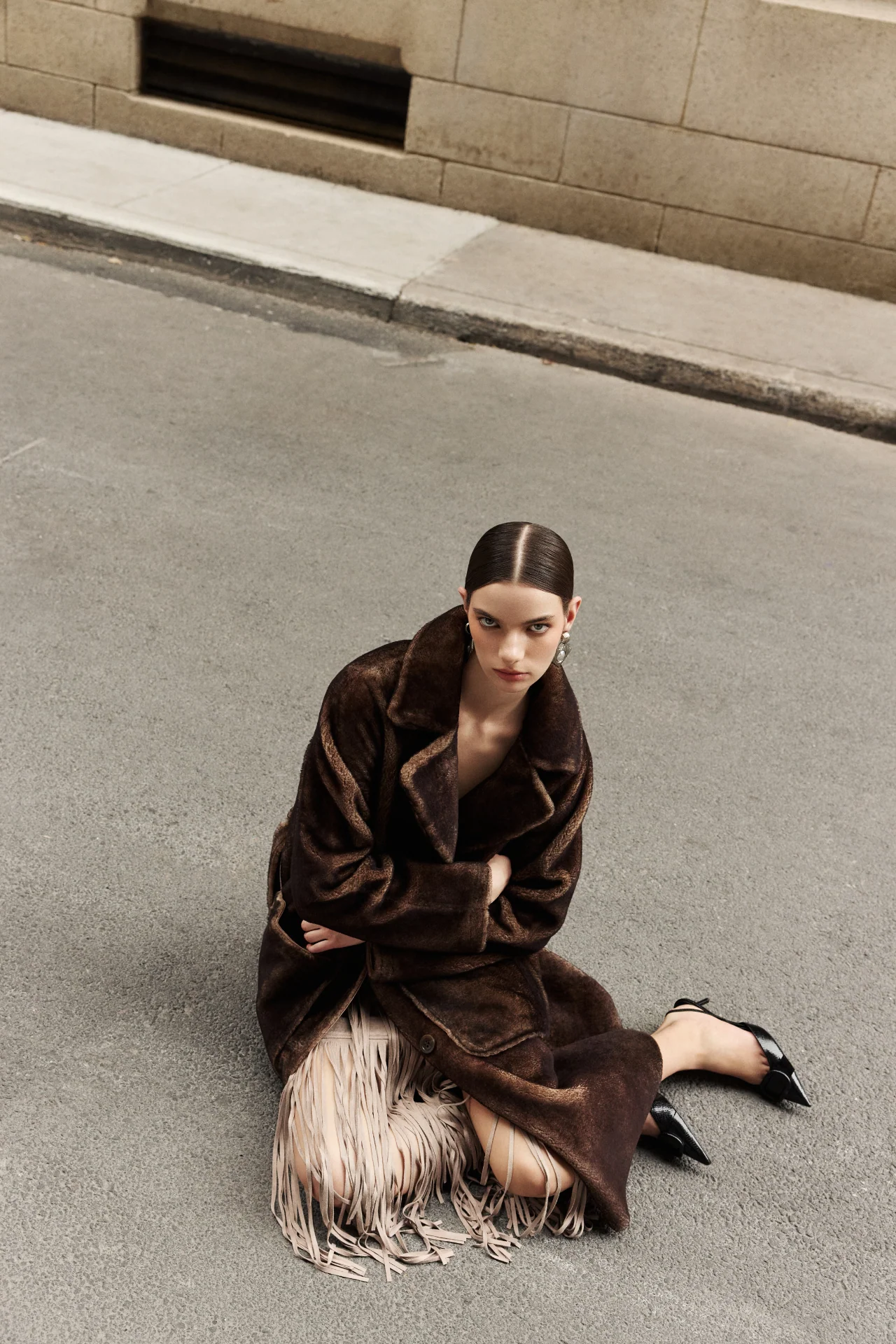 HiSO Zira Reversible Shearling Coat