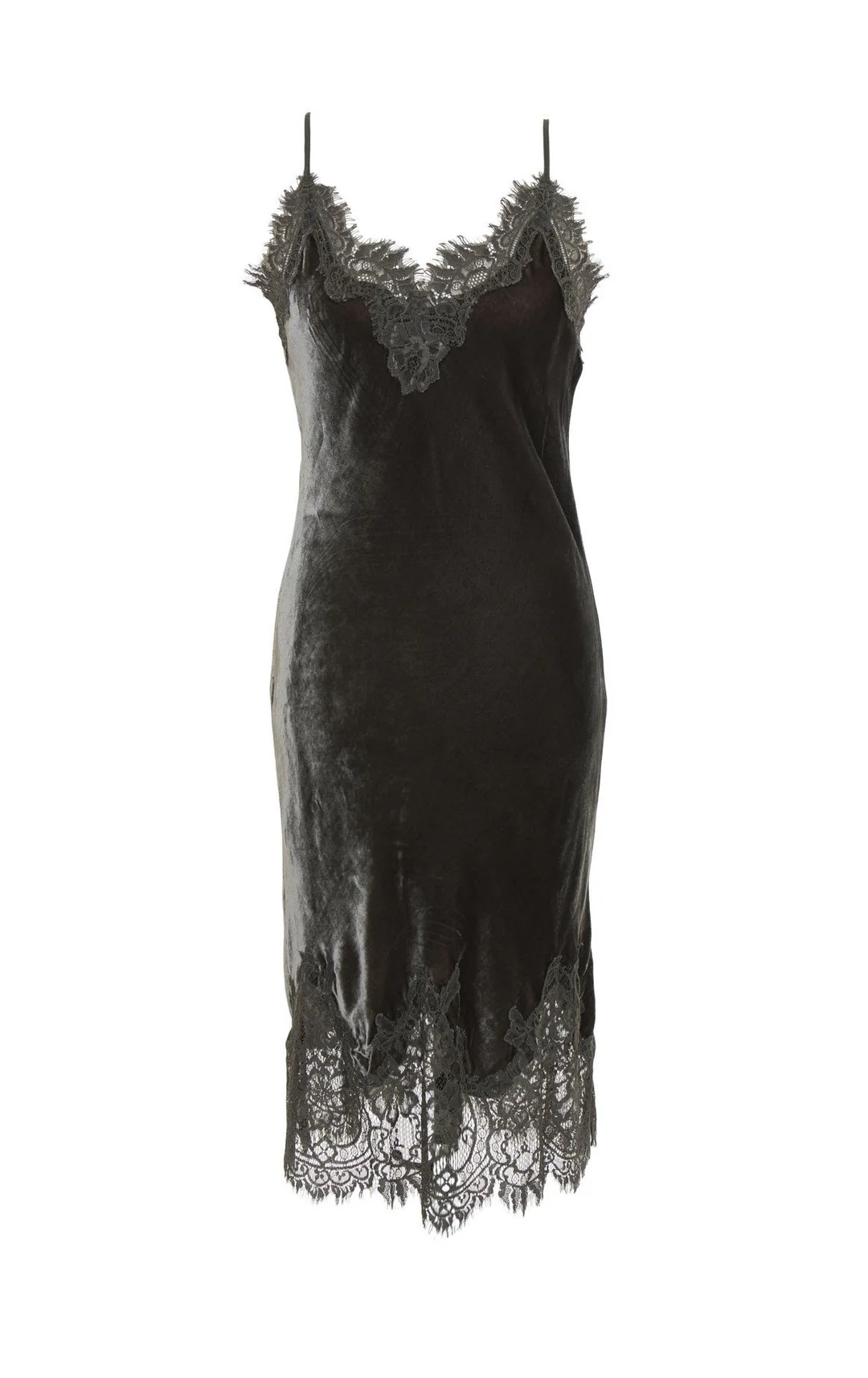 Gold Hawk Coco Velvet Dress