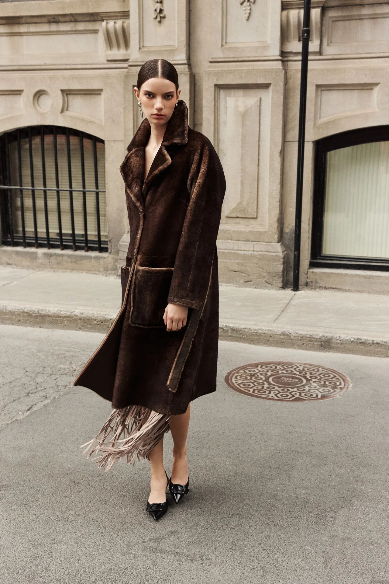 HiSO Zira Reversible Shearling Coat