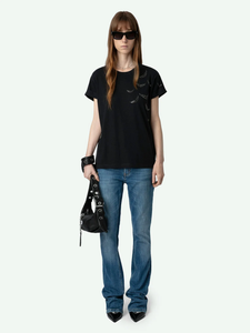 Zadig & Voltaire T-Shirt Anya Diamante Wings