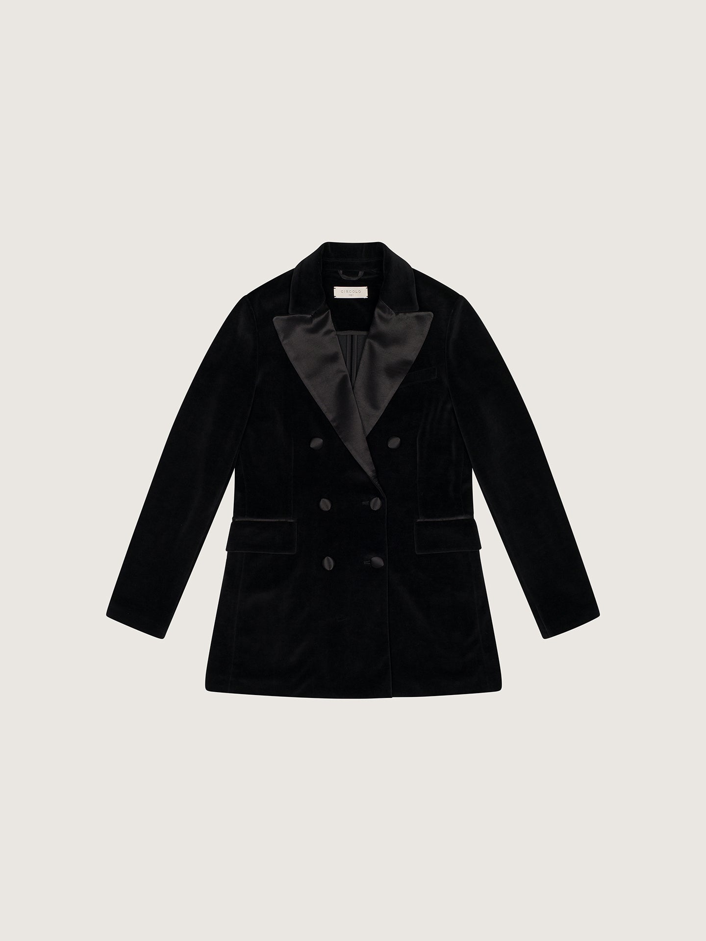Circolo 1901 Tuxedo Velvet Jacket