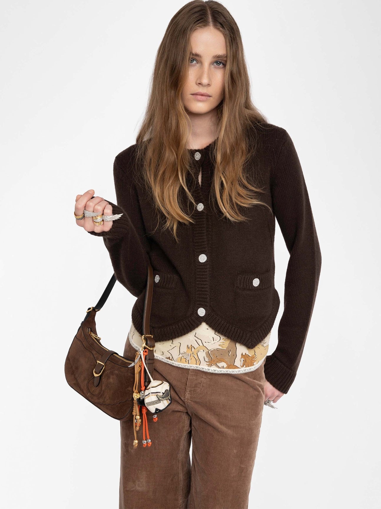 Zadig & Voltaire Westia Cashmere Cardigan