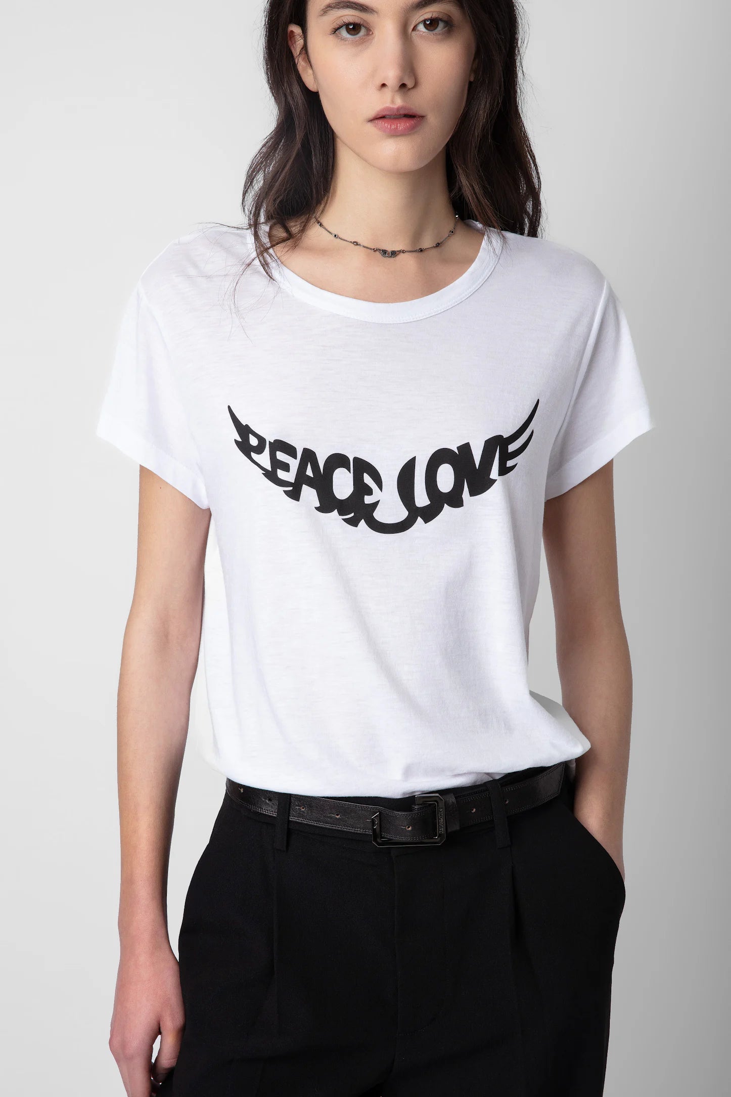Zadig & Voltaire Woop Peace & Love Wings T-Shirt