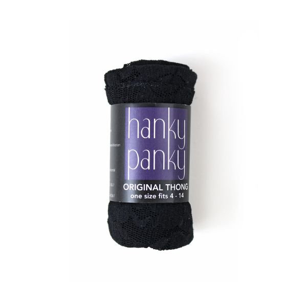 <span><strong>Hanky Panky</strong></span></br>Thong Dentelle Original Rise Roulé