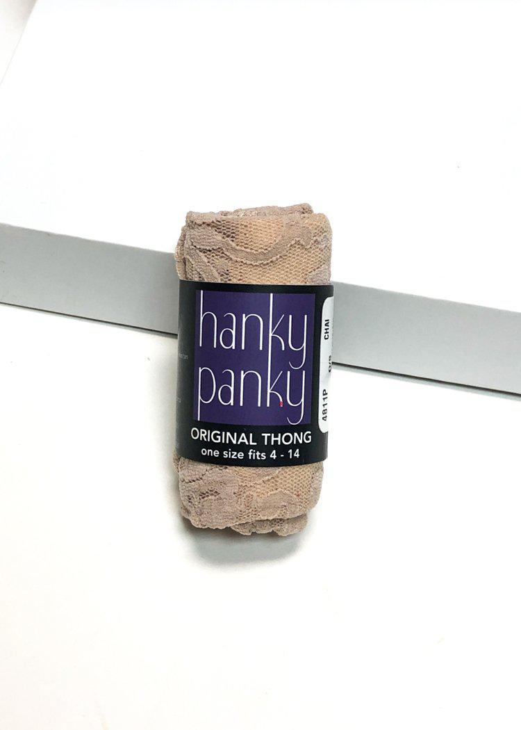 <span><strong>Hanky Panky</strong></span></br>Thong Dentelle Original Rise Roulé