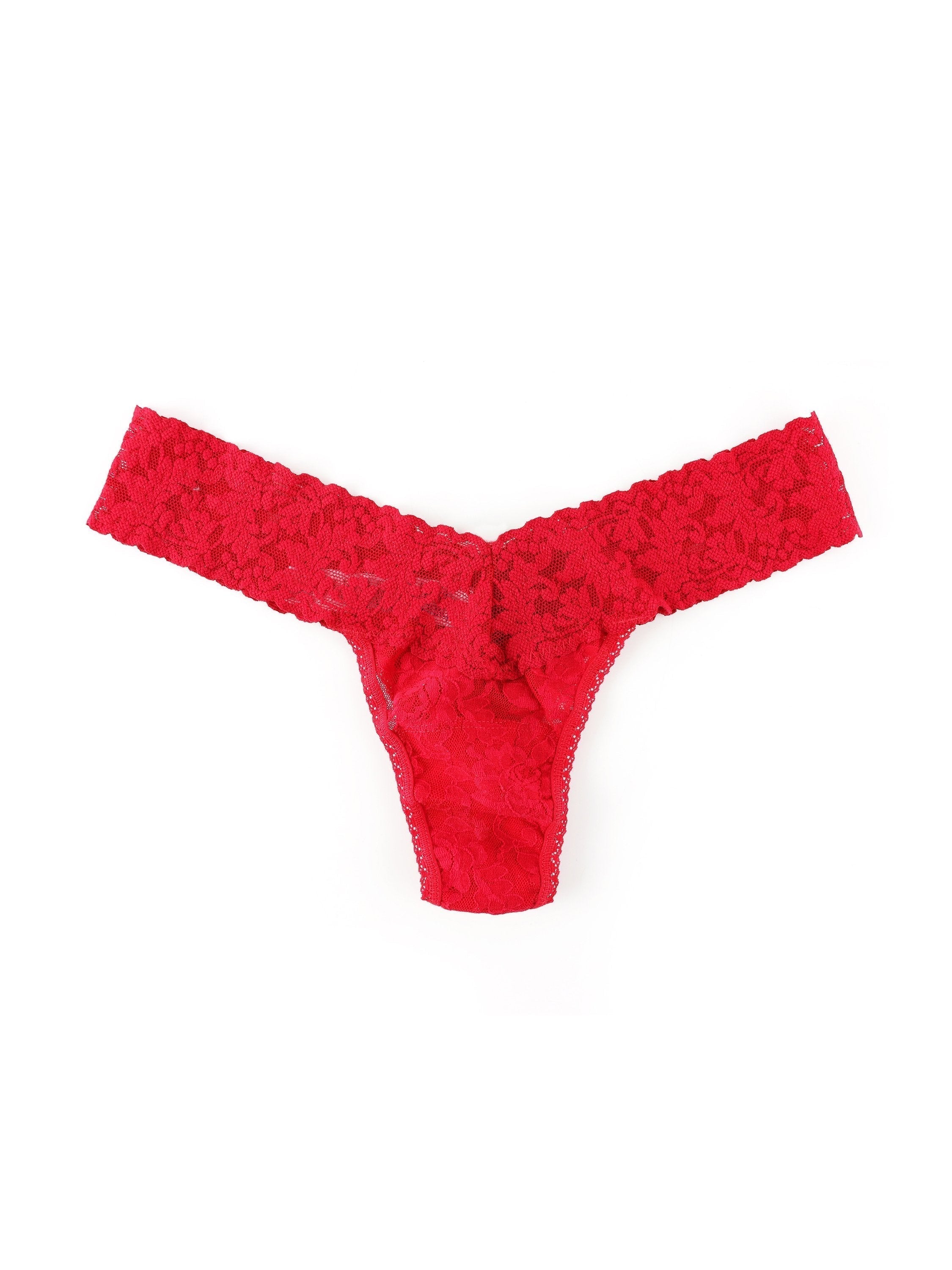 <span><strong>Hanky Panky</strong></span></br>Thong Dentelle taille basse Roulé