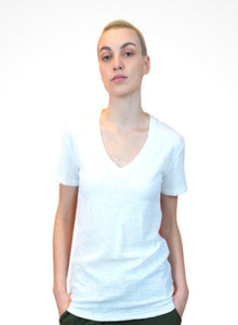 S Base V-neck short sleeve T-shirt